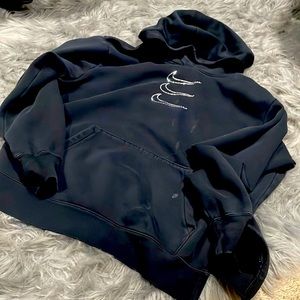 Nike with rhinestone logo